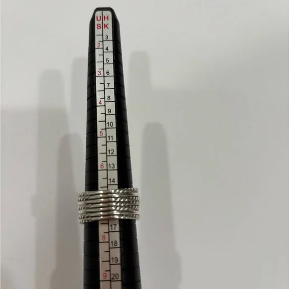 David Yurman Double X Crossover Ring - Picture 5 of 5